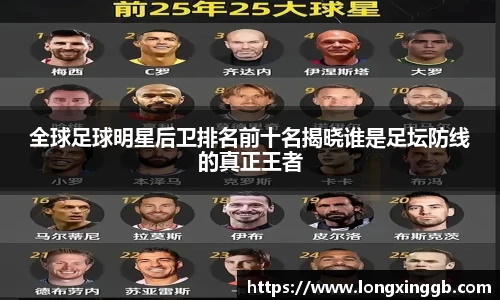 全球足球明星后卫排名前十名揭晓谁是足坛防线的真正王者